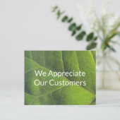 Carte Postale Remise de reconnaissance de la clientèle, promotio (Debout devant)