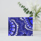 Carte Postale Remix Bleu et Blanc (Debout devant)