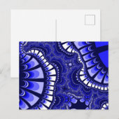 Carte Postale Remix Bleu et Blanc (Devant / Derrière)