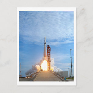 Carte Postale Remontée du véhicule cible Atlas Agena pour Gemini