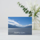 Carte Postale Remonter les montagnes de l'Alaska (Debout devant)