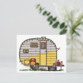 Carte Postale Remorque de Little Western Camper (Debout devant)