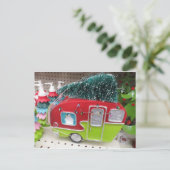 Carte Postale Remorque de Noël (Debout devant)