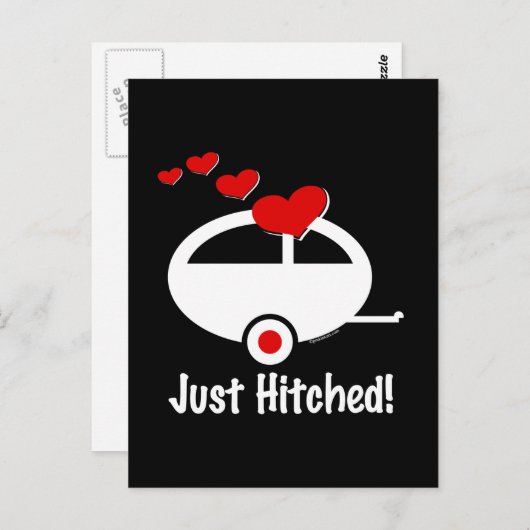 Carte Postale Remorque Juste Accroché (Devant / Derrière)