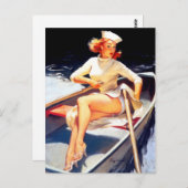 Carte Postale Remorque vers le haut (Devant / Derrière)