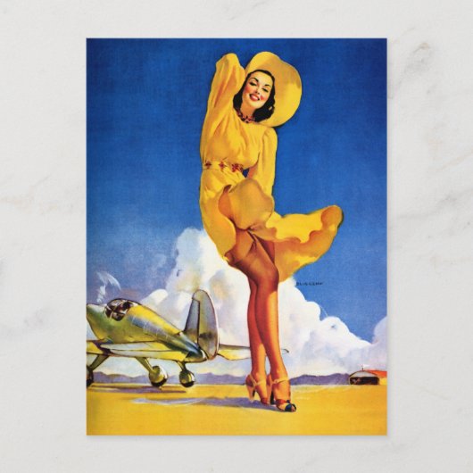 Carte Postale Remorque vers le haut (Devant)