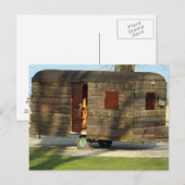 Carte Postale Remorques carvan en bois (Devant / Derrière)