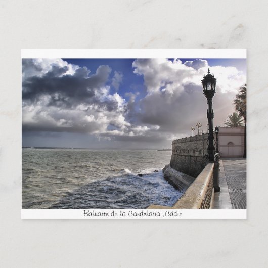 Carte Postale Rempart de la Chandeleur, Cadix (Devant)