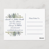 Carte Postale Remplacement De L'Adresse De L'Exploitation Des Bo (Dos)