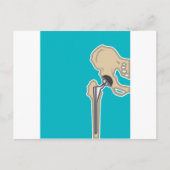 Carte Postale Remplacement du joint de la hanche (Devant)