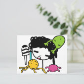 Carte Postale Rempli (Debout devant)