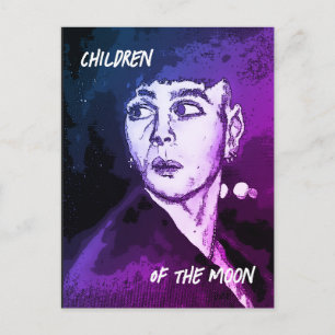 Carte Postale Ren Enfants de la lune