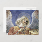 Carte postale Renaissance Angel Melozzo (Devant / Derrière)