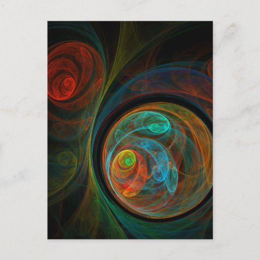 Carte postale Renaissance Art Abstrait (Devant)