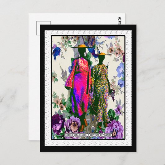 Carte Postale Renaissance de Harlem (Devant / Derrière)