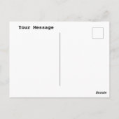 Carte Postale Renaissance de l'évangélisation du feu christianis (Dos)