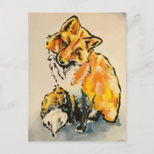 Carte Postale Renard