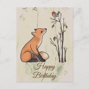 Carte Postale Renard