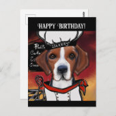 Carte Postale Renard américain  (Devant / Derrière)