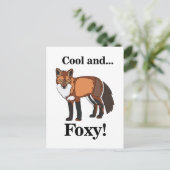 Carte Postale Renard Animal Sauvage Rusé (Debout devant)