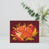 Carte Postale Renard d'automne (Debout devant)