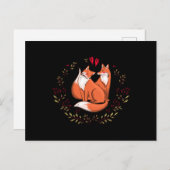 Carte Postale Renard de Valentine (Devant / Derrière)