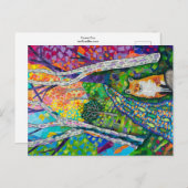 Carte Postale Renard forestier (Devant / Derrière)