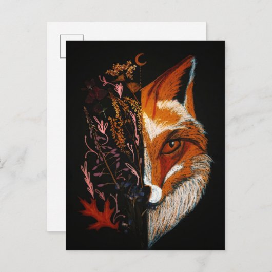 Carte Postale Renard résilient (Devant / Derrière)
