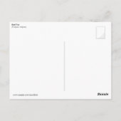 Carte Postale Renard rouge (Dos)