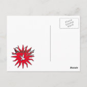 Carte Postale Renard rouge (Dos)