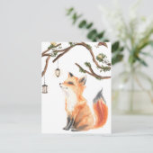 Carte Postale Renard Rouge Adorable (Debout devant)