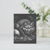 Carte Postale Renard rusé de la forêt — par BurnsInHell (Debout devant)