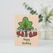 Carte Postale Renards (Debout devant)