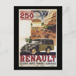 Carte Postale Renault
