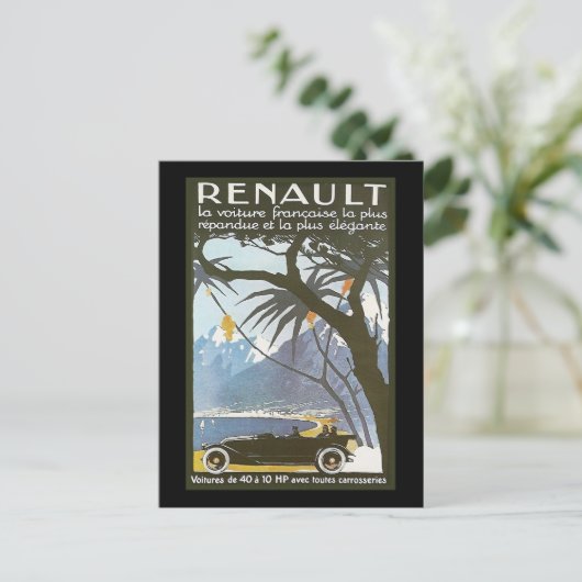 Carte Postale Renault (Debout devant)