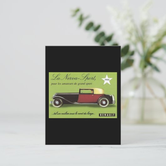 Carte Postale Renault (Debout devant)