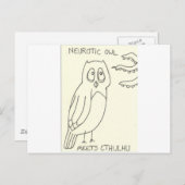 Carte Postale . . . Rencontre avec Cthulhu (Devant / Derrière)