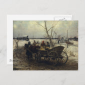 Carte Postale Rencontre avec le train (Devant / Derrière)