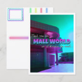 Carte postale "Rencontre-moi à.." Mall World  (Devant / Derrière)