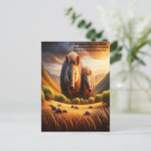 Carte Postale Rencontre paisible : Deux Aardvark dans un champ i (Debout devant)