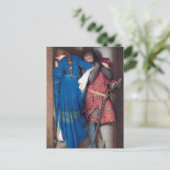 Carte Postale Rencontre sur les escaliers à tourelle par Frederi (Debout devant)