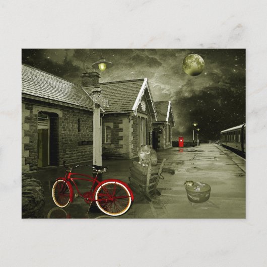 Carte Postale Rencontrez-moi à la gare (Devant)