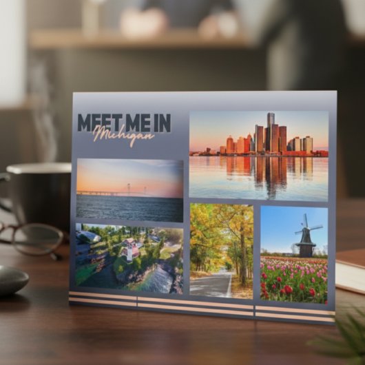 Carte Postale Rencontrez-Moi Au Michigan