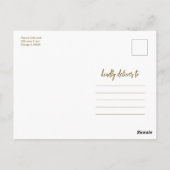 Carte Postale Rencontrez-Nous Dans Mariage Destination Enregistr (Dos)