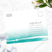 Carte Postale Rencontrez-Nous Dans Mariage Destination Turquoise