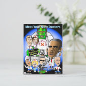 Carte Postale Rencontrez vos nouveaux médecins (Debout devant)