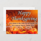 Carte Postale Rendez grâce au Seigneur (Devant / Derrière)