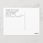 Carte Postale Rendez-vous à l'examen des yeux Rappel Bébé Oeil b (Dos)