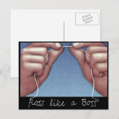 Carte Postale Rendez-vous au cabinet dentaire (Devant / Derrière)