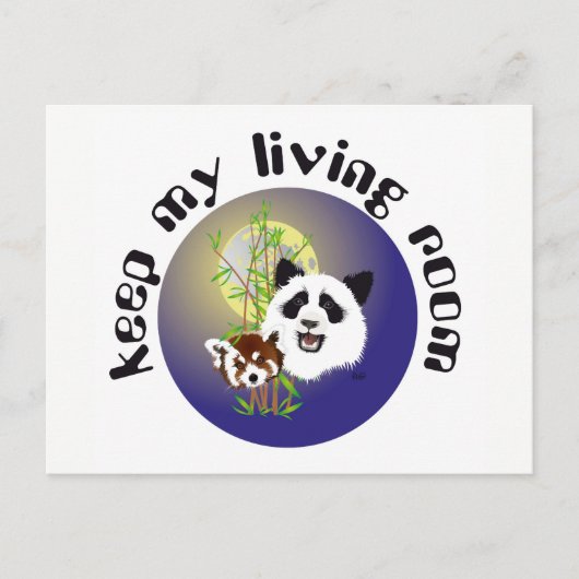 Carte Postale Rendez-vous de Panda (Devant)
